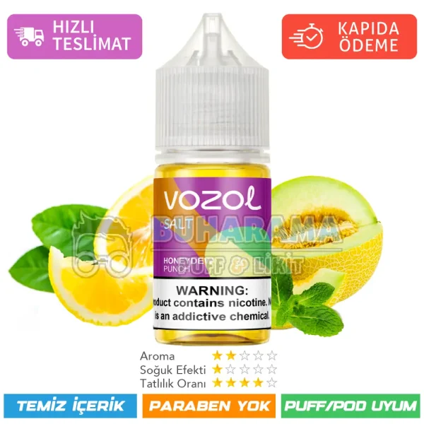 Vozol Likit Honeydew Punch