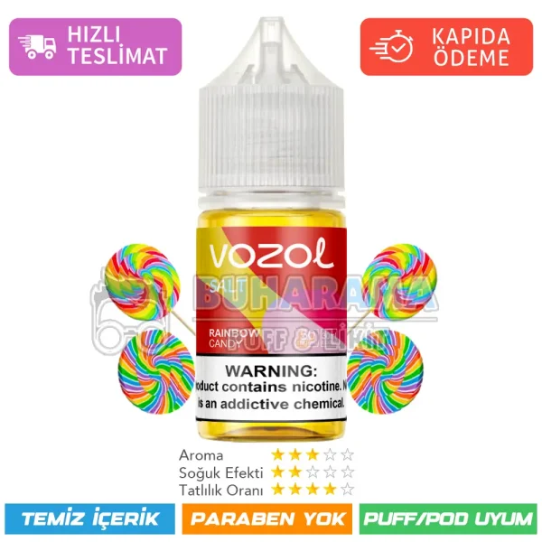 Vozol Likit Rainbow Candy