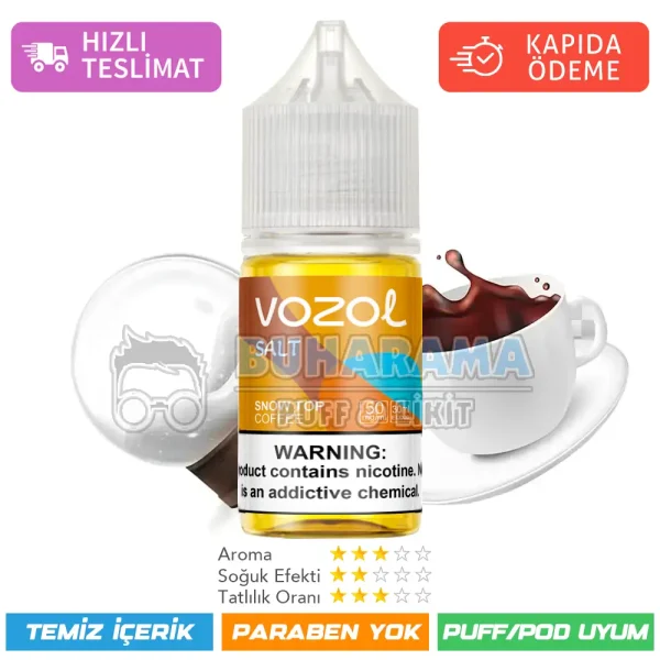 Vozol Likit Snow Top Coffee