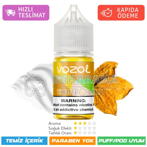 Vozol Likit Cream Tobacco