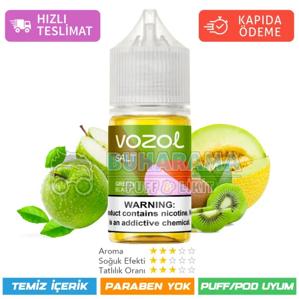 Vozol Likit Green Blast