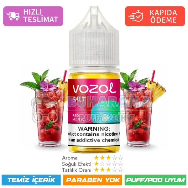 Vozol Likit Red Mojito