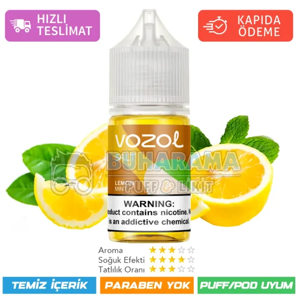 Vozol Likit Lemon Mint