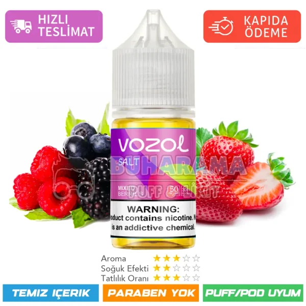 Vozol Likit Mixed Berries