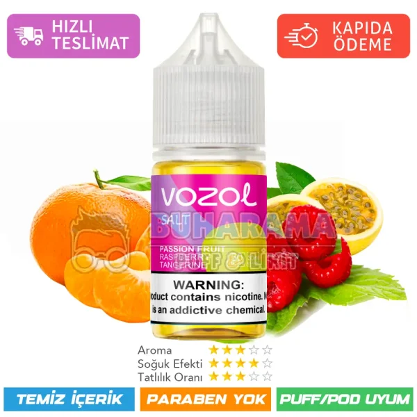 Vozol Likit Passion Fruit Raspberry Tangerine