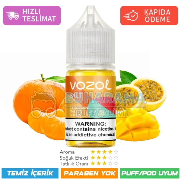 Vozol Likit Tangerine Mango Guava