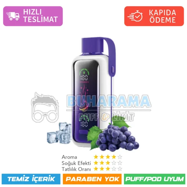 Vozol Star 20000 Puff Grape ice